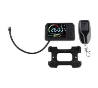 Honseadek Chauffage de stationnement pour véhicule 12 V 24 V 1-5 kW avec interrupteur de commande LCD et télécommande pour chauffage de cabine de camion, chauffage d'air diesel portable pour