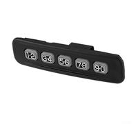 Honseadek Clavier latéral noir avec numéro d'entrée sans clé en ABS F250 F350 - Système d'entrée compatible avec conducteur 8l8z14a626aa