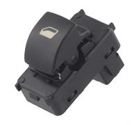 Honseadek Commutateur de commande de fenêtre pour C4 et 207 - Côté passager avant droit - Remplacement du bouton de lève-vitre avec OEM 6554.Ql, nouveau plastique noir