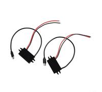 Honseadek Convertisseur abaisseur 12 V vers 5 V 24 V vers 5 V DC-DC, adaptateur d'alimentation USB C 3 A pour une utilisation automobile, étanchéité IP68 et certifié CE RoHS, sortie 15 W