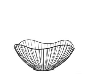 Honseadek Corbeille à fruits moderne en fer, design creux ventilé pour un drainage et une circulation de l'air optimaux, idéal pour le stockage des fruits, des collations dans le salon ou la salle à