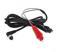 Honseadek Cordon d'alimentation pour moulinet de pêche électrique Daiwa et connecteur coudé à 90° 2 m ou 2,5 m noyau en cuivre pur 1,5 mm² isolé PVC sel (2 m)