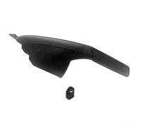 Honseadek Couvercle de frein à main et bouton de rechange compatibles avec les modèles Polo 6RD711461C 6RD711461 ABS Noir