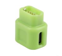 Honseadek Dérailleur arrière électronique pour chargeur convertisseur | Pour di2 12 vitesses R9270 R9250 R8170 R8150 R7170 Rx825 avec cordon adaptateur en métal ABS, pour type C vers 4 broches
