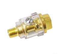 Honseadek Distributeur d'huile pour mini outils pneumatiques avec lubrificateur automatique à filetage 1/4 NPT conçu pour l'intégration de l'entrée d'outils pneumatiques