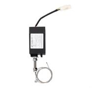 Honseadek Électrovanne d'arrêt de moteur diesel XHQ-PT Contrôleur pour dispositif de contrôle de sortie de flamme, options de tension 12 V/24 V, normalement ouvert (normalement fermé 12 V)