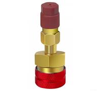 Honseadek Ensemble d'adaptateurs de conversion CA automobile pour R1234yf vers R134a avec coupleurs rapides, connecteurs latéraux haut/bas pour applications d'entretien et de réparation de