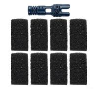 Honseadek Ensemble de brosse de rechange et de tuyau de balayage pour Polaris 3900 Sport 380 360 280 180 Pièces d'aspirateur de piscine côté pression durable sans outil