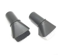 Honseadek Ensemble de brosses d'aspiration de rechange 2.863-221.0 pour aspirateurs Karcher WD2 WD3 WD4 WD5, poils durs et doux pour le nettoyage des tissus d'ameublement et de tapis (noir + blanc)