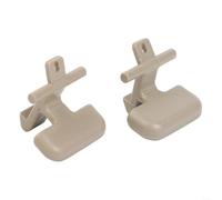 Honseadek Ensemble de clips de loquet pour accoudoir de console centrale, pièces de rechange ABS supérieur et inférieur, compatible avec transmission manuelle Hyundai Sonata 2009-2010 (beige)