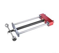 Honseadek Étau de table robuste avec mécanisme à double lien pour établi avec mâchoires antidérapantes, plage de serrage de 0 à 300 mm (rouge)