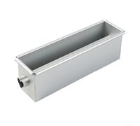 Honseadek Faites cuire en toute confiance en utilisant ce moule à pain carré en aluminium au design unique (A)