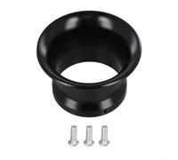 Honseadek Filtre à air en alliage d'aluminium de 55 mm pour carburateurs de moto de 24 mm à 30 mm, compatible avec OKO 24-30 et Keihin (noir)
