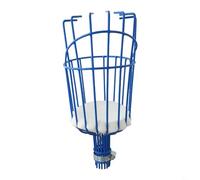 Honseadek Fruit Red Appareil extensible pour panier doux et récoltant l'ombre du panier de jardin ou options de mât bleu en plastique résistant (bleu)