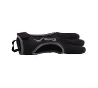 Honseadek Gants à trois doigts avec bout épais (gris, taille S)