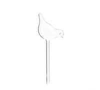 Honseadek Globe d'arrosage en verre soufflé à la main en forme d'oiseau pour l'entretien automatique des plantes, système d'arrosage automatique pour plantes d'extérieur et d'intérieur, 23 semaines de