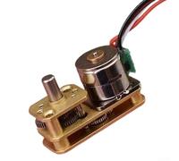 Honseadek GM1024-10BY Mini moteur pas à pas à engrenage 10 mm 2 phases 4 fils avec 1:1000" Dc5v pour contrôle de réduction et automatisation de précision robotique Ratio