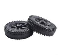 Honseadek Grilles d'une demi-douzaine de pouces pour barbecue Charbroil Gas Bbq Plus Wheels Marques Heavy Parts Roues en plastique moulé par soufflage avec design résistant à la chaleur (Noir)