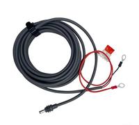 Honseadek Harnais d'extension de cordon d'alimentation avec porte-fusible de voiture ATC/ATO 18 AWG pour mini, adaptateur de fusible à lame en ligne étanche, fil d'alimentation rouge robuste (10