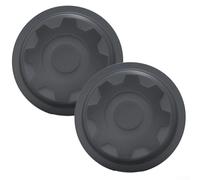 Honseadek Hayward SP1419D Lot de 2 couvercles de buse de jet de piscine en silicone pour protection contre le gel pour piscines et spas Gris
