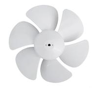 Honseadek Hélice de ventilateur de ventilation à 6 lames de rechange en caoutchouc pour hottes de ventilation de toit et accessoires de ventilateurs électriques en plusieurs tailles 160 mm 200 mm