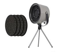 Honseadek Hotte aspirante portable de cuisine, grille d'aération de barbecue d'extérieur, hotte de bureau, 3 vitesses de vent, avec filtres remplaçables et plusieurs réglages de vitesse (#8)