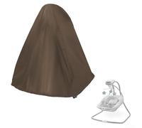 Honseadek Housse de balançoire imperméable pour bébé, tissu Oxford 210D très résistant, anti-poussière et animal domestique pour une utilisation en intérieur et extérieur (housse uniquement) (82 x 78