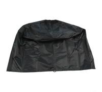 Honseadek Housse de protection étanche à la poussière ronde en tissu Oxford 495 x 45,7 cm pour barbecue George Hem compatible avec contremaître élastique électrique