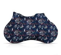 Honseadek Housse de protection imperméable pour vélo de montagne et de route - 165 cm - Housse anti-poussière avec ourlet élastique, compatible avec 24-27,5 pouces et 700 C Fra(B)