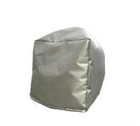 Honseadek Housse extérieure imperméable pour station de charge de véhicule électrique, tissu Oxford pour chargeur de véhicule électrique avec protection contre la pluie et la poussière (argenté)