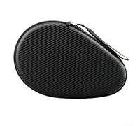 Honseadek Housse rigide en EVA pour raquette de tennis de table imperméable | Sac de rangement pour raquette de batte - Double poche de sport résistante aux chocs - En forme de gourde - Portable - Pour