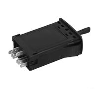 Honseadek Interrupteur d'essuie-glace robuste pour camions Mack, contrôle de remplacement 1MR4336, compatible OEM 20801117, interrupteur intérieur de camion noir durable avec cuivre