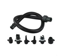 Honseadek Kit de 6 adaptateurs de tuyau de pompe à air - 100 cm - Accessoire pour pompes électriques, SUP, bateau, radeau, piscine, tente de gonflage, compatible HT-781 HT-782