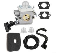 Honseadek Kit de carburateur pour souffleur à feuilles Bg56c/bg56/sh56 compatible avec Zama C1ms260b 42411200632 42411200622 Construction en acier durable avec Stub Spark