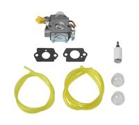 Honseadek Kit de coupe de carburateur pour débroussailleuse Homelite Rbc30set Rlt30cet C1uh60 Rlt26cds 26cc 30cc pour débroussailleuse de rechange compatible Rbc26ses 308054003 985624001
