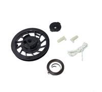 Honseadek Kit de démarrage de rechange pour 499901, poulie de démarreur et kit de ressort compatible avec les moteurs Classic 35 375, guide de plaque de friction à cliquet