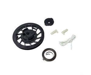Honseadek Kit de démarrage de rechange pour 499901, poulie de démarreur et kit de ressort compatible avec les moteurs Classic 35 375, guide de plaque de friction à cliquet
