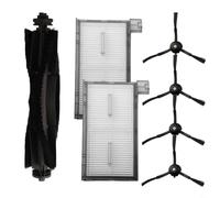 Honseadek Kit de filtres pour aspirateur X8 Pro Series, X8 Pro SES, ensemble de pièces de rechange avec brosse principale, 4 brosses latérales, 2 filtres