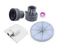 Honseadek Kit de mise à niveau du système de filtration de piscine pour SFX1000 SFX1500, kit de conversion de pompe écrémée pour filtre à sable de piscine hors sol, facile à installer avec connecteur