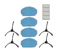 Honseadek Kit de pièces de rechange Mamibot pour ProVac, brosse latérale, filtre et serpillère, compatible avec robot aspirateur, ABS + nylon et matériaux non tissés (C)