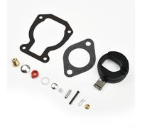 Honseadek Kit de reconstruction de carburateur pour moteurs hors-bord Johnson & Evinrude 4-15 CV avec flotteur moteur marin pièce de rechange compatible avec modèles 398452