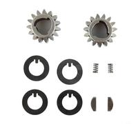 Honseadek Kit d'engrenages d'entraînement de recyclage pour tondeuse à gazon avec 2 pignons, rondelles de butée, clips de retenue, ressorts de compression, compatible avec Toro 105-3040 105-6840