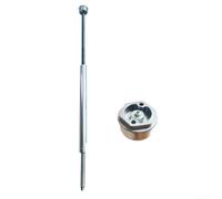 Honseadek Kit d'entretien de joint de fourche avant, valve de réglage de rebond de suspension, composant de mise à niveau de suspension de vélo, fourche en alliage d'aluminium (C)
