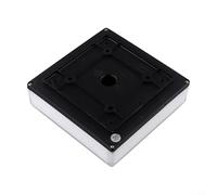 Honseadek Lampadaire solaire d'extérieur avec capuchon étanche IP68 64 LED triple couleur charge 1218h 68h ABS anti-UV pour terrasse clôture