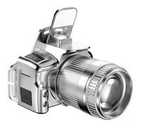 Honseadek Lampe frontale LED rechargeable avec zoom réglable, détecteur de mouvement, fonctionnement mains libres, double mode d'éclairage blanc et rouge pour randonnée, camping (C)