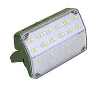 Honseadek Lanterne de camping rechargeable avec 7 modes, lumière de carte portable avec angle réglable de 90° (vert)
