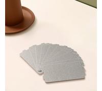Honseadek Lot de 10 plaques de protection en mica pour four à micro-ondes - Résistant à la chaleur Isolant Mica Substance 11,6 x 6,5 cm Épaisseur 0,04 mm