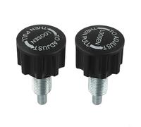Honseadek Lot de 2 boutons de ressort pour vélo - Filetage 16 mm - Boulon de 37 mm - Accessoire de gym