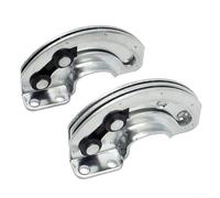 Honseadek Lot de 2 charnières coulissantes dissimulées à 90° pour portes d'armoire, charnières en acier au carbone avec roulement à billes, mécanisme de charnière de meuble robuste à fermeture amortie