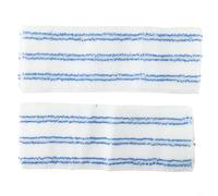 Honseadek Lot de 2 chiffons de rechange en microfibre pour nettoyeur à vapeur Polti Vaporetto Eco Pro 3.0 Vaporflexi 35 x 13 cm, lavable en machine